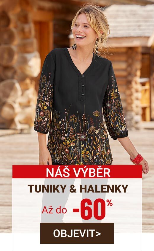 Tuniky a halenky